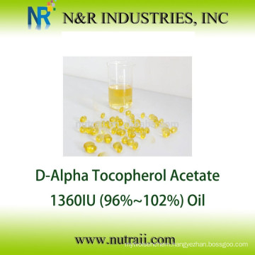 d alpha tocopheryl acetate Oil 1360IU